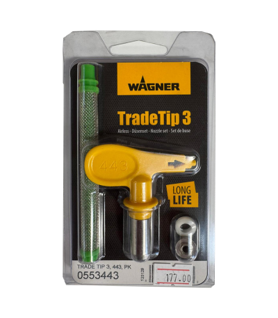 Duza airless Wagner 443 TradeTip3 include filtru verde