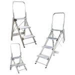 SCARITA DIN ALUMINIU PRATIKO CU PARAPET STP