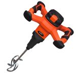 Mixer Profesional STARMAX1800, amestecator pt. adezivi, cu palete duble, mortar 1800W - imagine 3