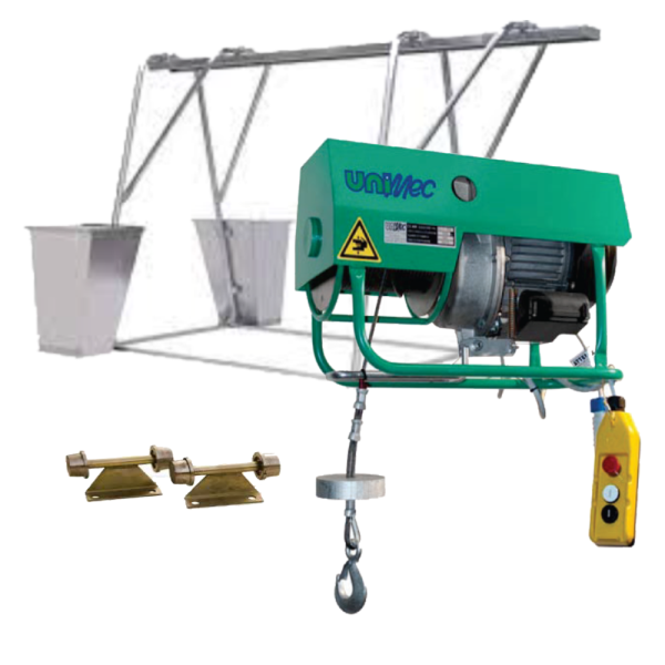 Pachet Complet Scripete Electric UNIMEC FG7 500 KG