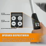 Slefuitor STARMAX400W-EU, pentru pereti/tavan/gips-carton, cu led, 225mm - imagine 10