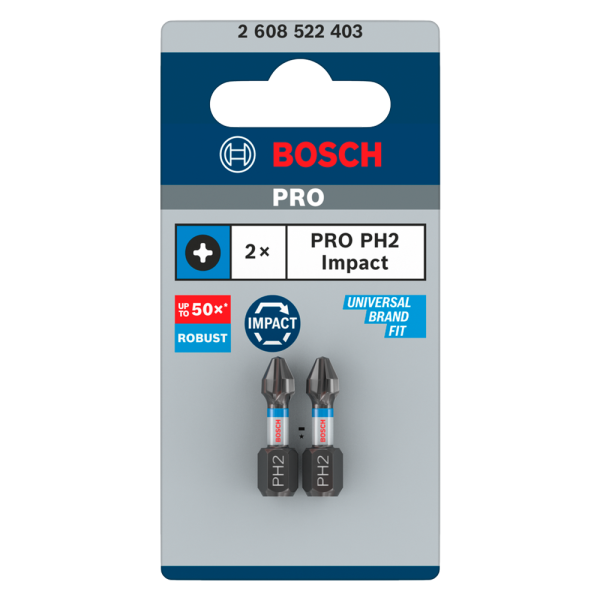 BIT DE SURUBELNITA BOSCH 5mm 2xPH2