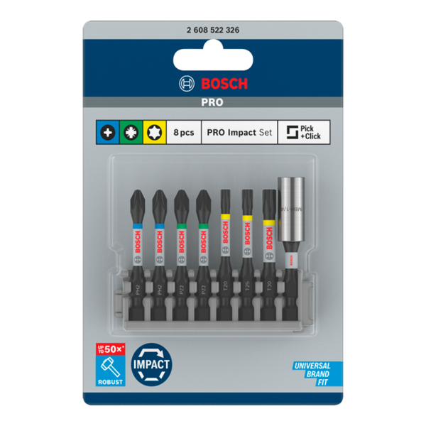 SET CAPETE DE SURUBELNITA BOSCH PRO Impact Set