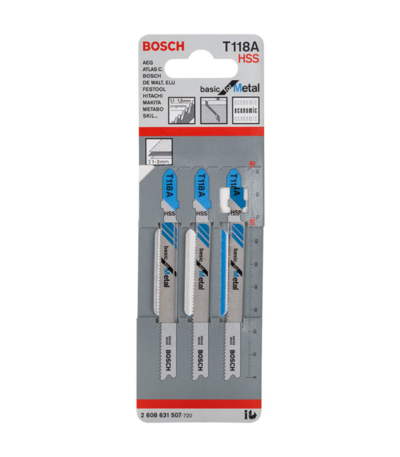 SET PANZE FERASTRAU BOSCH RB - 3ER T 118 A