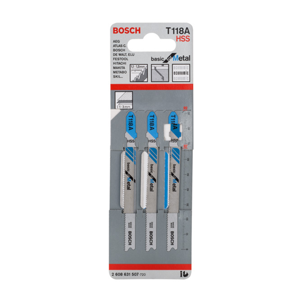 SET PANZE FERASTRAU BOSCH RB - 3ER T 118 A