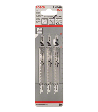 SET PANZE FERASTRAU BOSCH RB - 3ER T 234 X
