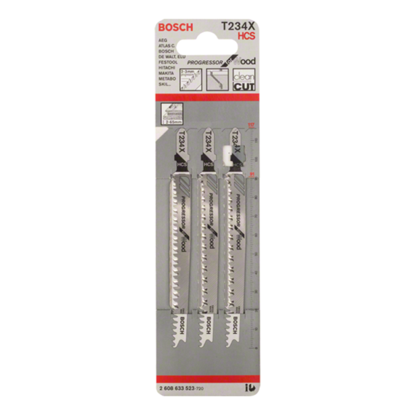 SET PANZE FERASTRAU BOSCH RB - 3ER T 234 X