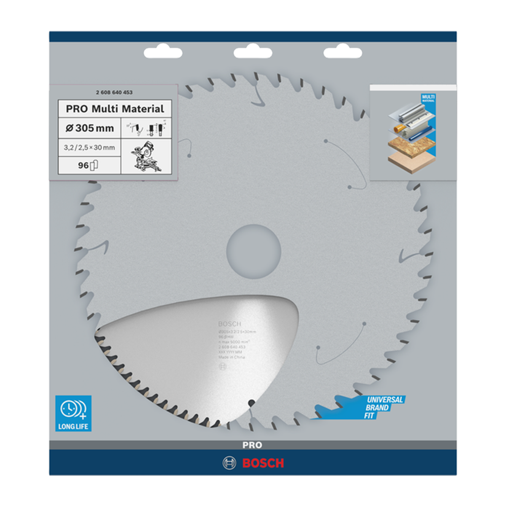 PANZA FERASTRAU CIRCULAR BOSCH MM MU B 305x30-96