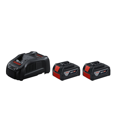 ACUMULATORI BOSCH KIT DE PORNIRE PRO 2 x GBA 18V 5.0AH + GAL 1880 CV