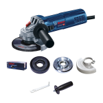 POLIZOR UNGHIULAR BOSCH GWS 9-125 S - imagine 2