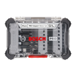 SET CAPETE DE SURUBELNITA BOSCH PRO Metal Set - imagine 2