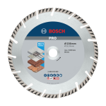 DISC DIAMANTAT BOSCH M Mat 230mm - imagine 2