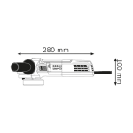 POLIZOR UNGHIULAR BOSCH GWS 9-125 S - imagine 3