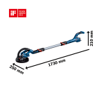 SLEFUITOR GIPS-CARTON BOSCH GTR 550 - imagine 3