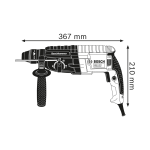 CIOCAN ROTOPERCUTOR BOSCH GBH 240 - imagine 3