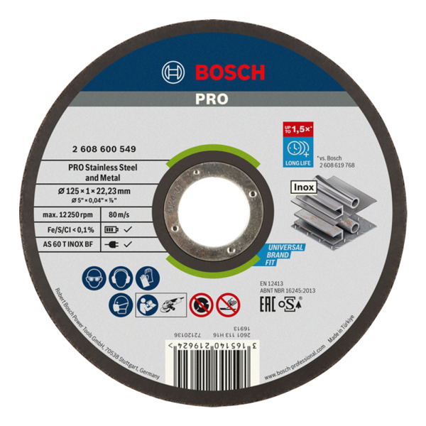 DISC DE TAIERE BOSCH Expert Inox