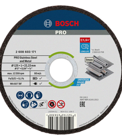 DISC DE TAIERE BOSCH Standard for Inox 115