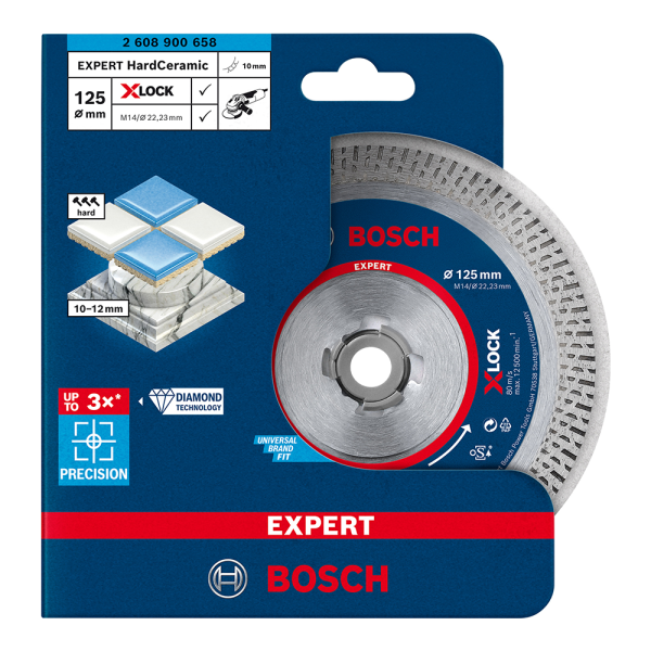 DISC DIAMANTAT BOSCH H Cer 125 Xlock