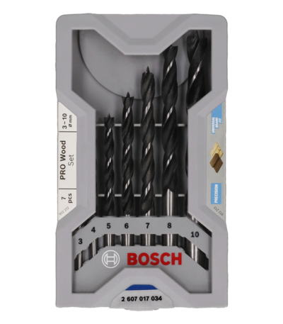 SET BURGHIE PENTRU LEMN BOSCH