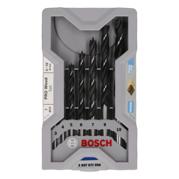 SET BURGHIE PENTRU LEMN BOSCH