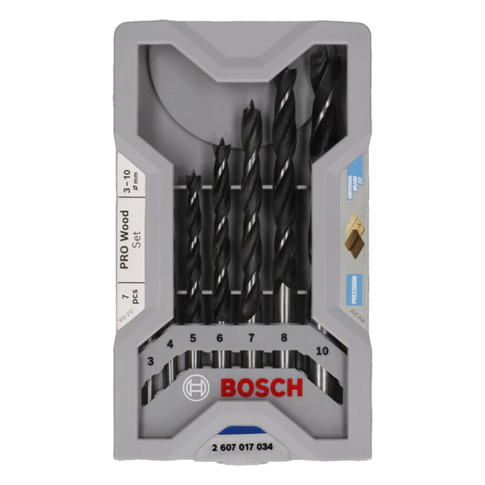 SET BURGHIE PENTRU LEMN BOSCH