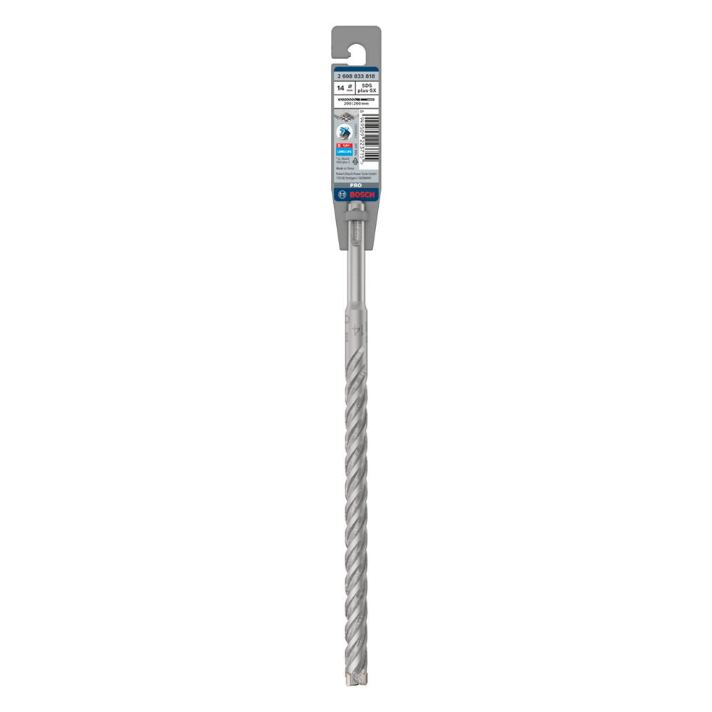 BURGHIU GAURIRE BOSCH SDS-P 5X 14x200x260 mm