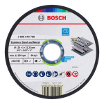Disc de tăiere Stainless Steel and Metal BOSCH 125 x 1 x 22,23 mm