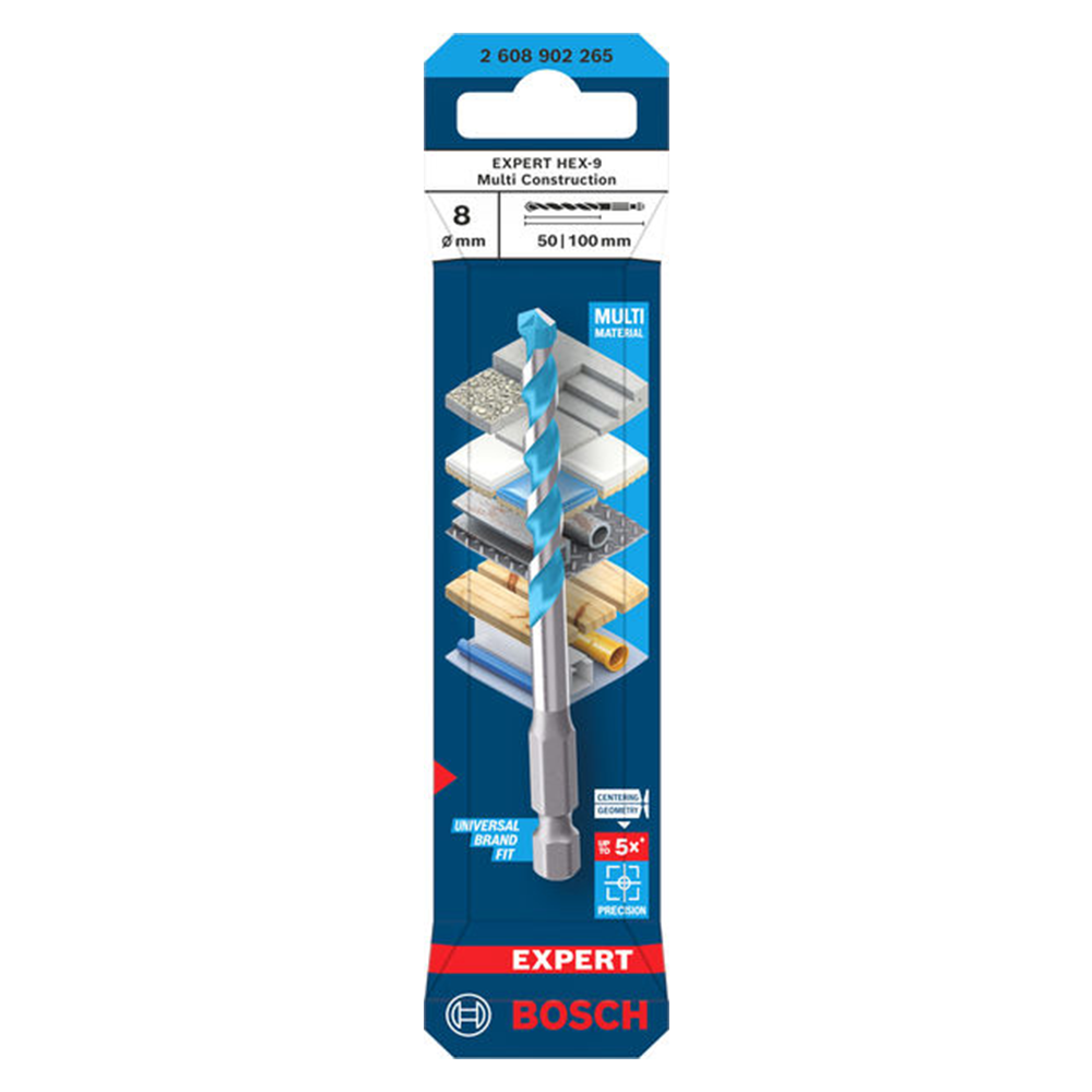 BURGHIU PERCUTIE BOSCH MULTI HEX-9 8x100