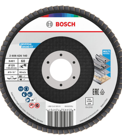 DISC DE SLEFUIT EVANTAI BOSCH X451 125mm T29 G 60