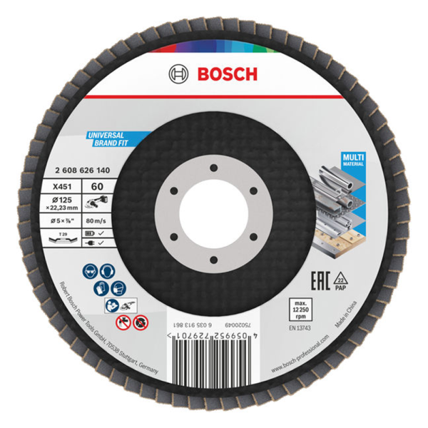 DISC DE SLEFUIT EVANTAI BOSCH X451 125mm T29 G 60