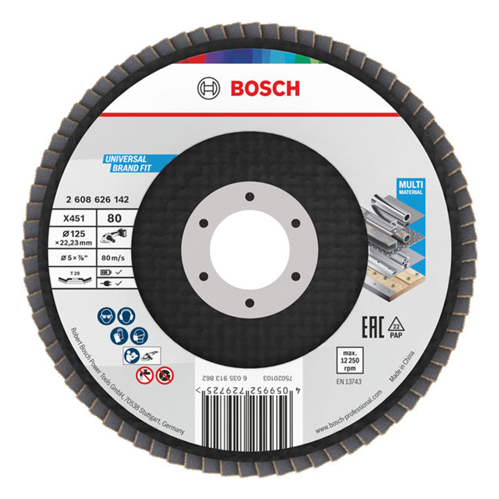 DISC DE SLEFUIT EVANTAI X451 125mm T29 G 80
